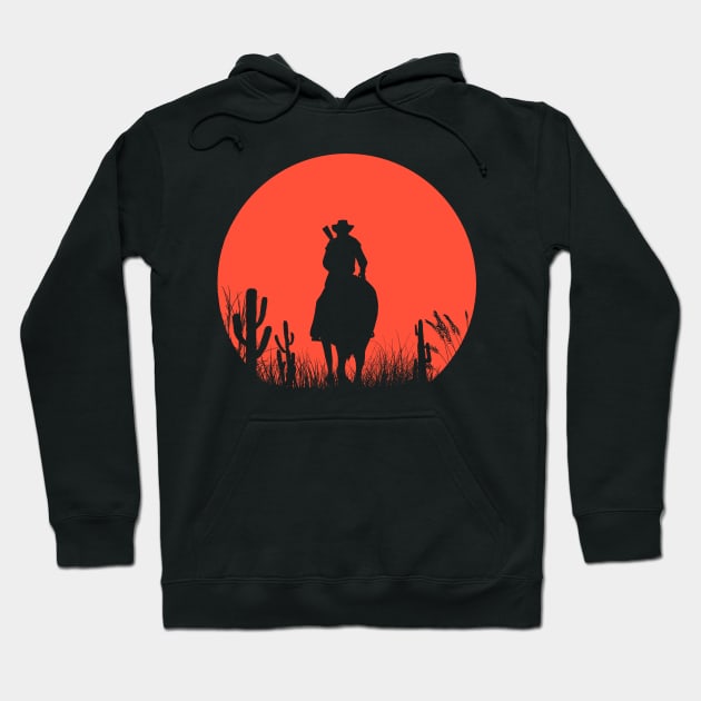 Red moon v2 Hoodie by Notsram